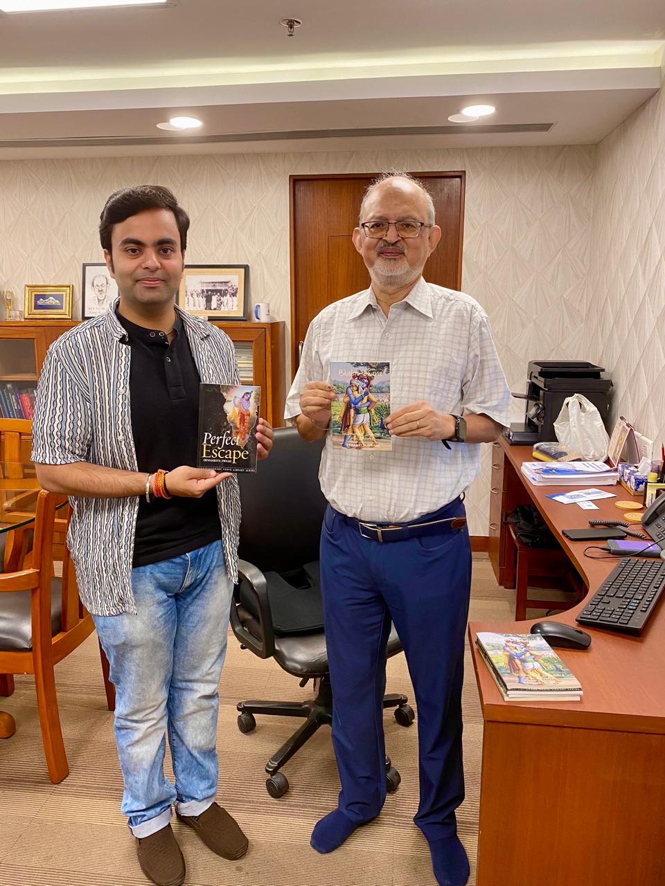 Courtesy Visit- Mr. Sunjoy Joshi, Chairman, Observer Research Foundation